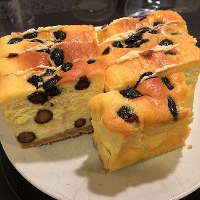 黒豆チーズケーキ