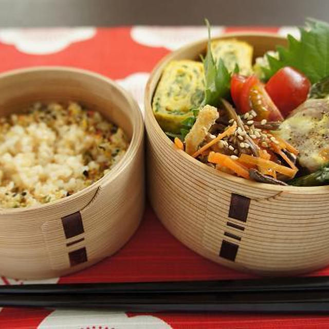 お弁当×チャービルのたまご焼き