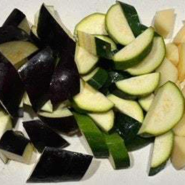 いや～、泣いた、泣いた・・・「君は天国でも美しい」、夏野菜カレー