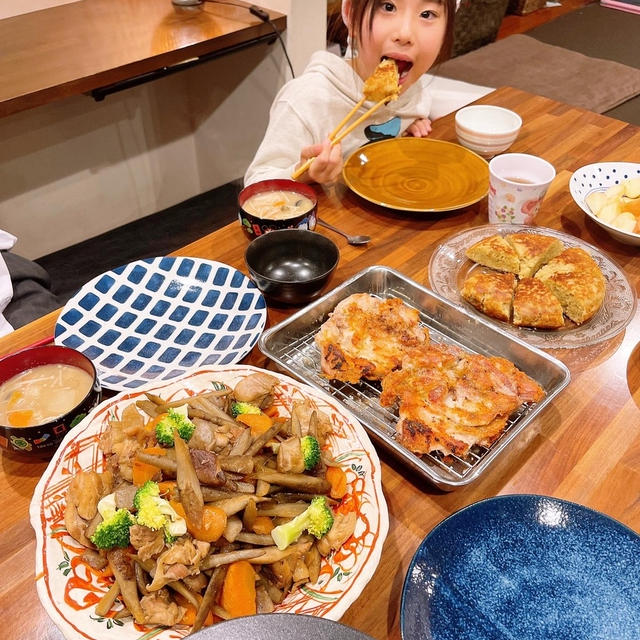 晩御飯は和食です！！
