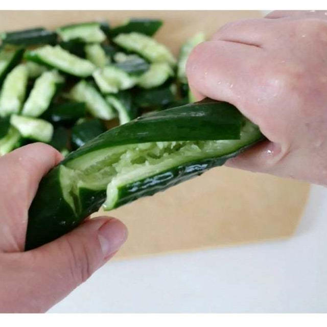 叩かないで！叩ききゅうりを早く作る裏技