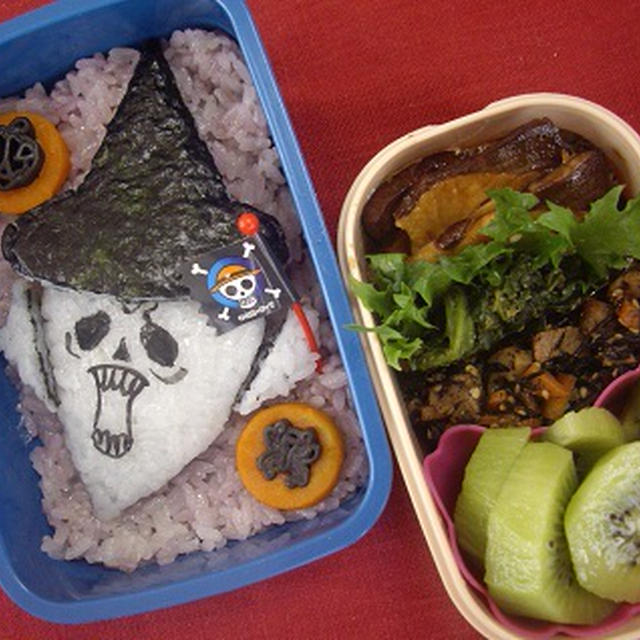 駄弁！いやいや簡単ハロウィン弁当！ ブルックのつもり、、、