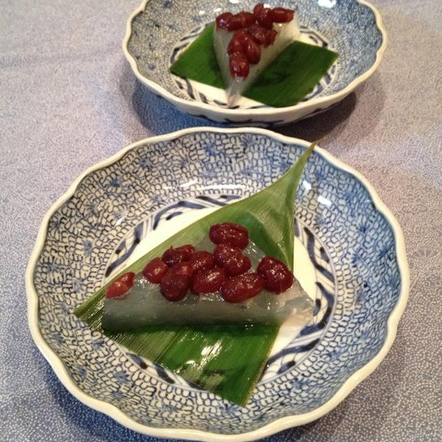 水無月の和菓子 夏越の祓に「水無月」。