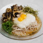 ひらたけとろろ蕎麦のレシピ