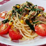 ツナとトマトのさっぱりパスタ🍅🍝