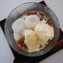 白玉入り冷たいおぜんざい#今日のおやつはこれ