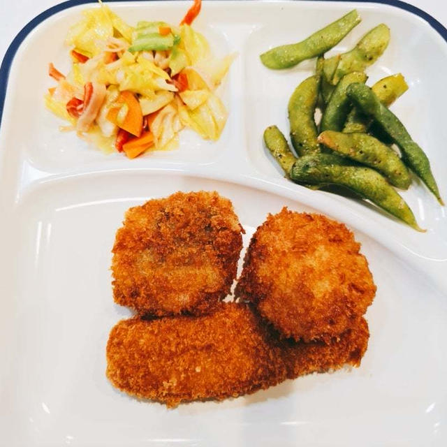 6月5日#おうちごはん♡チーズささみカツとチキンカツ