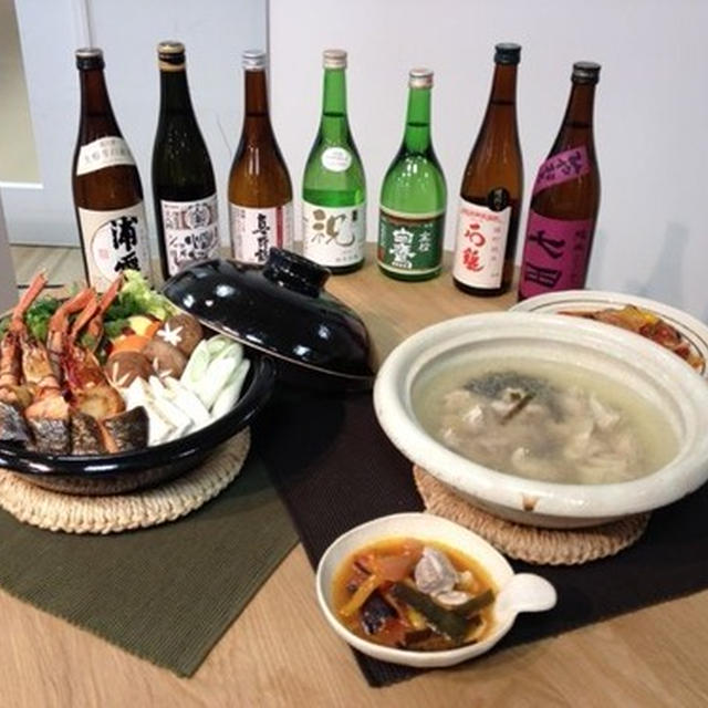 日本酒とお鍋を美味しく楽しむ女子会～♪