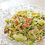 ☆鰻とアボカドたっぷり野菜の山椒マヨ和え / 8日の朝ごはん☆