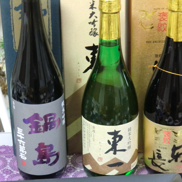 佐賀県日本酒で乾杯～！！