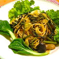 わらびのパスタ♪