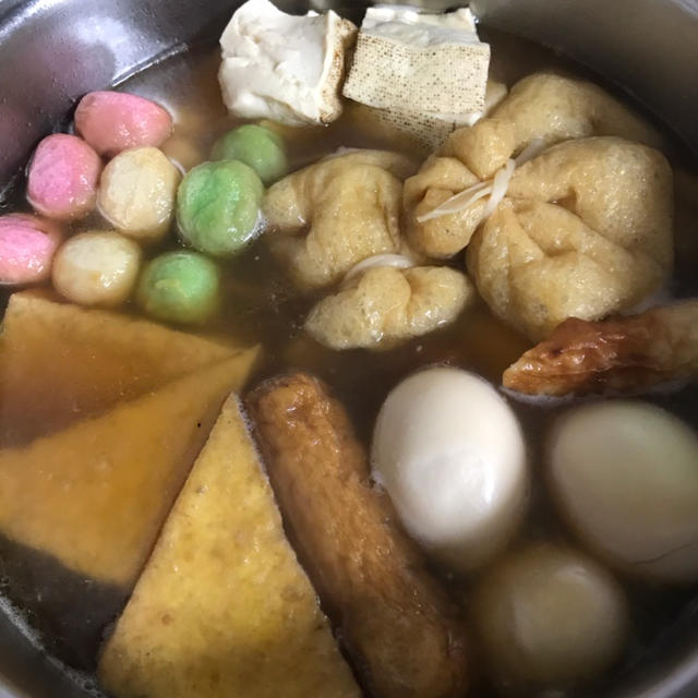 忙しい日の夕飯は、おでん！
