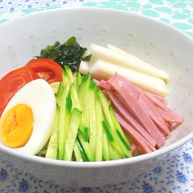 ３種類の。。。冷やし中華祭り？♪