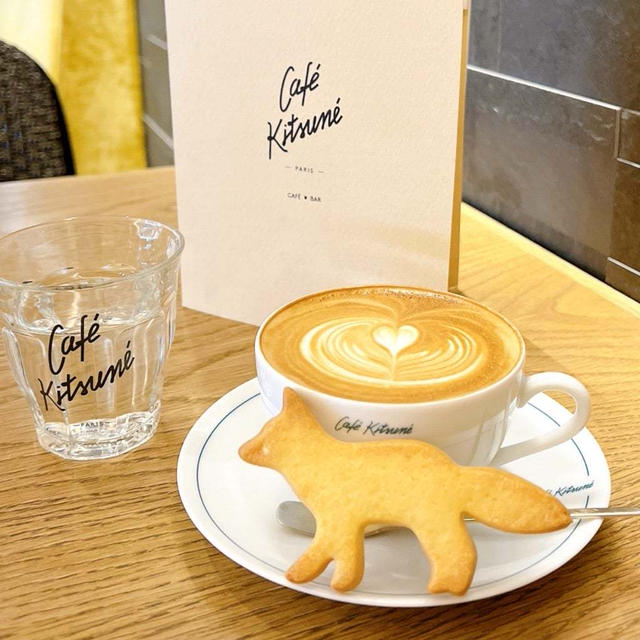 朝活。 Cafe Kitsune Aoyama