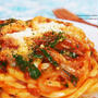 レンジ調理！簡単すぎる　ナポうどん