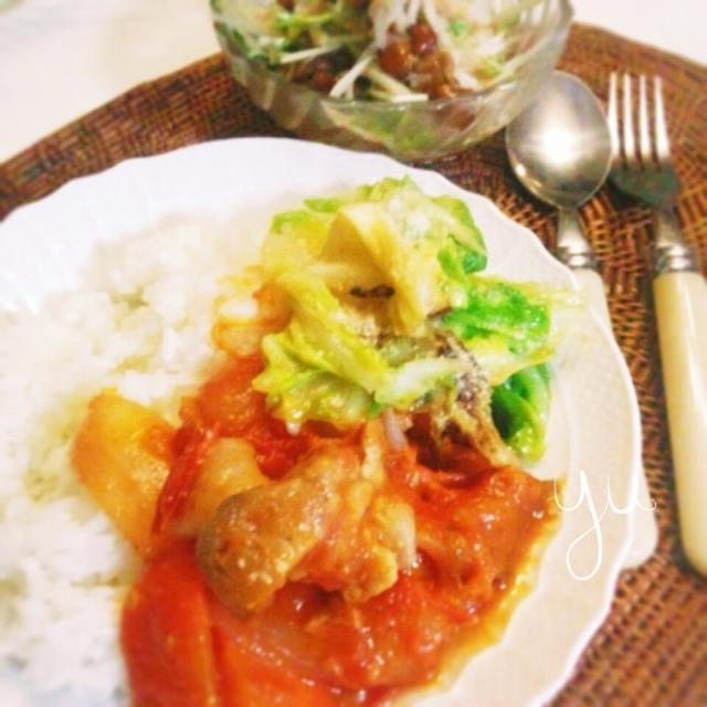鶏肉のトマト煮