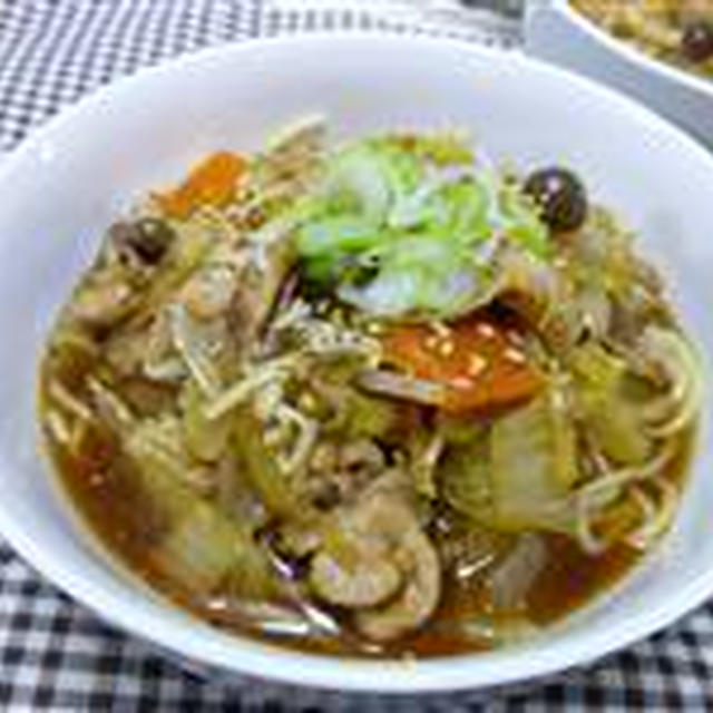 野菜たっぷりあんかけ焼きそば☆