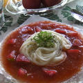 完熟すりおろしトマトソースでイタリアン素麺 by 彩月satsukiさん