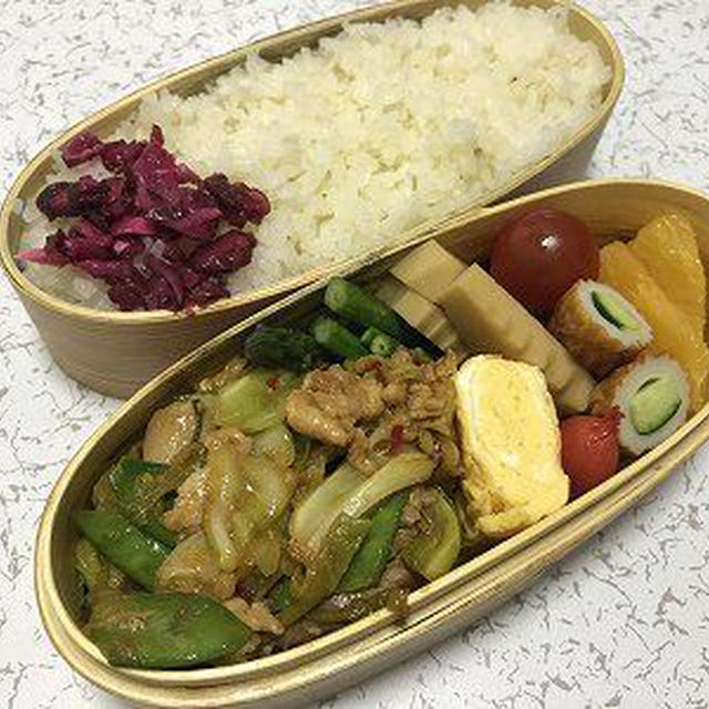 回鍋肉弁当