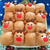 クリスマスの手作りパン（その2）☆トナカイのちぎりパン