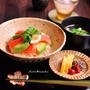 「アボカドサーモン丼」