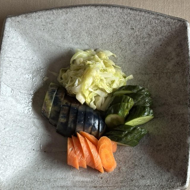 糠漬けが美味しくなりました