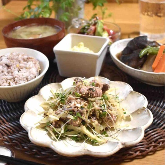 【レシピ】鯖缶と玉ねぎのごまわさび#鯖缶#5分で完成#簡単おかず