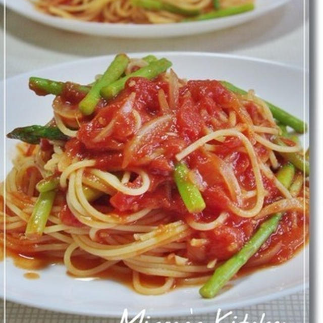 川越シェフのトマトソースのパスタ♪
