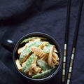 にんじんと豆腐で、筍の白和え by naomiさん