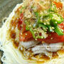 【お肉&野菜　そうめんのレシピ】　トマトと豚しゃぶサラダそうめん♪