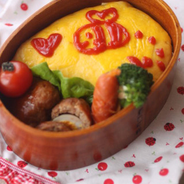 みつばちオムライス弁当　と　　複雑な世界。