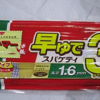 マ・マー　早ゆでパスタdeきのこカルボナーラ