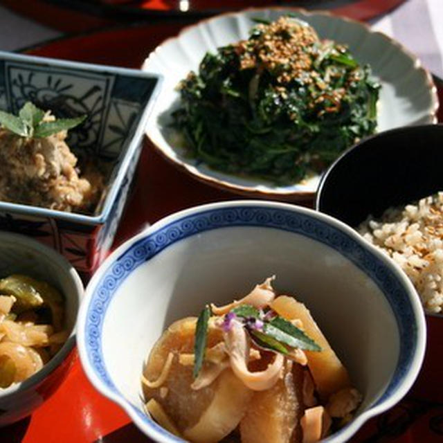 旅立つ前に整理のお料理