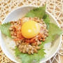納豆キムチ卵かけ丼