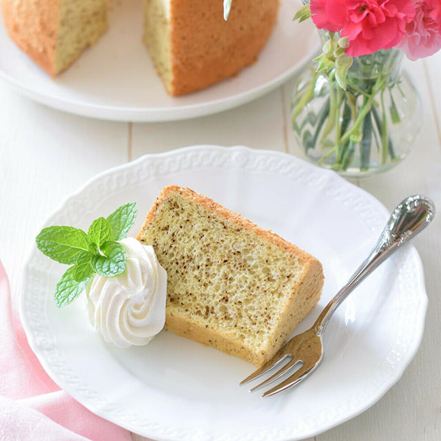 【おもてなし】紅茶のシフォンケーキ(アールグレイ)♡娘の友達が急遽食べに来た話と初めての交通事故