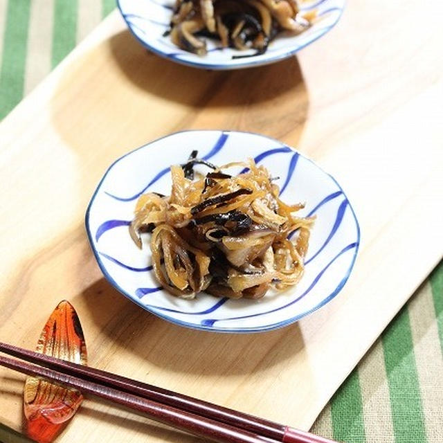 ご飯が進む♪生姜と塩こぶの佃煮