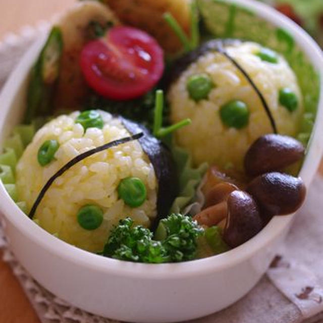 黄色てんとう虫のお弁当