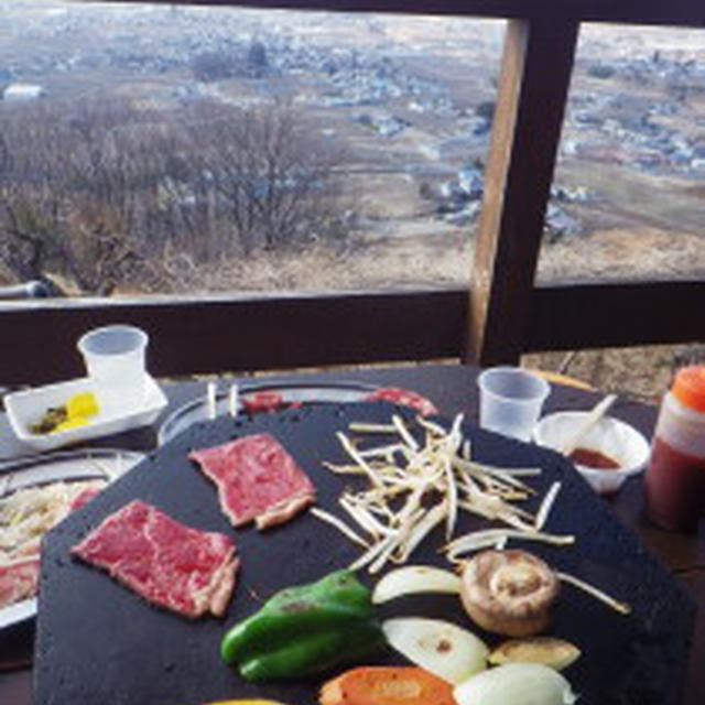 ぶどうの丘バーベキューガーデン　溶岩焼のバーベキュー