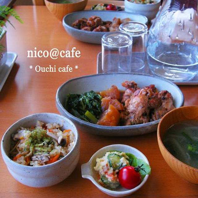 コラーゲンたっぷり手羽元の甘辛煮☆和カフェ風