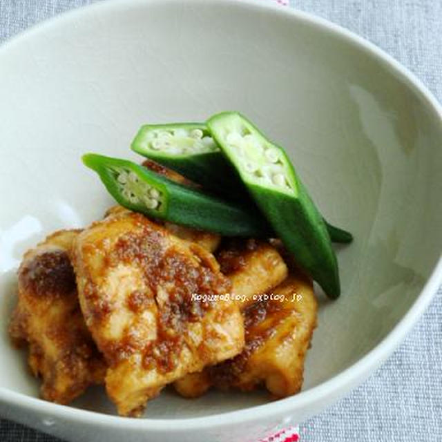 ささみの甘辛胡麻煮