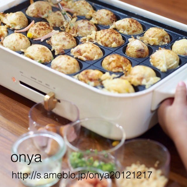 ホットプレートで初たこ焼きの日とベストな唐揚げ。