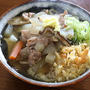 冬らしく親鶏たっぷり「しっぽくうどん」