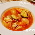 チキンと青大豆のトマト煮♪　Chicken & Soy Bean Tomato Stew