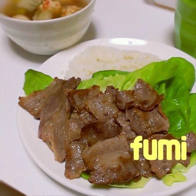 一昨日の夕飯(^^;)