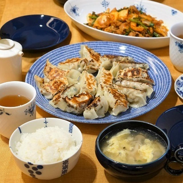 わが家で人気の手作り餃子