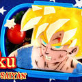 悟空 スーパーサイヤ人 キャラ弁 (ドラゴンボール 超サイヤ人) | 海外向け日本の家庭料理動画 | OCHIKERON by オチケロンさん