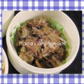 ★豚バラ肉とじゃがいも椎茸の味噌炒め --簡単お弁当ﾚｼﾋﾟ--