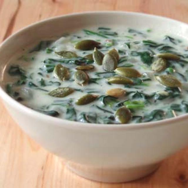 Creamy Spinach Soup クリーミーほうれん草