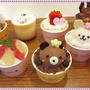 可愛いすぎる生カップケーキがいっぱい☆カフェスイーツ+