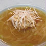 鱈しらこムニエルの葱スープ